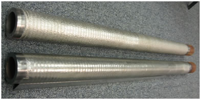 Laser Clad Tungsten